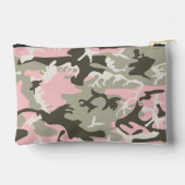 Pochette À Accessoires Camouflage rose et vert, Militaire, Armée (Verso)