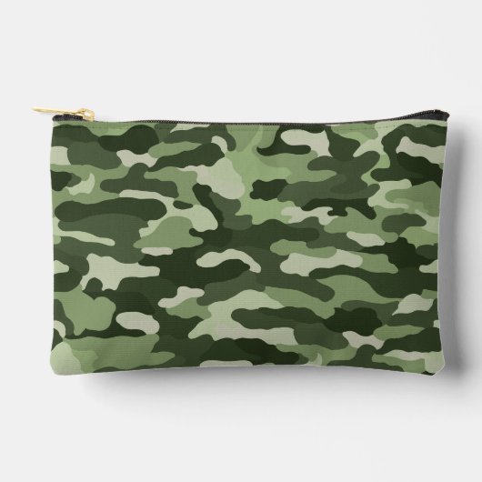 Pochette À Accessoires Camouflage vert petit (Recto)