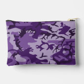 Pochette À Accessoires Camouflage Violet, Militaire, Armée (Verso)