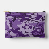 Pochette À Accessoires Camouflage Violet, Militaire, Armée (Recto)