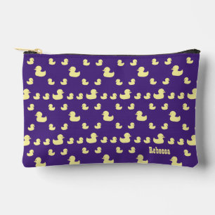 Pochette À Accessoires Canards en caoutchouc personnalisés Motif mignon V