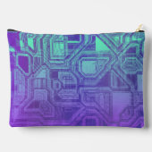 Pochette À Accessoires candy circuits - berry blue : (Verso)