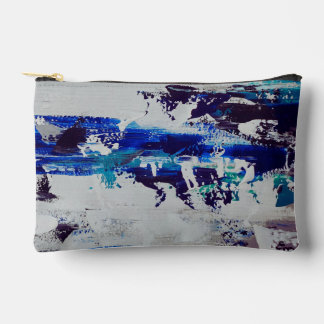 Pochette À Accessoires Canvas Print Brise | Art abstrait contemporain