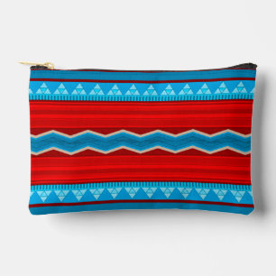 Pochette À Accessoires Canyon de la rivière Sud-Ouest Rouge et Turquoise 