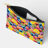 Pochette À Accessoires Caractère de rue Sésame Face au Motif (Ouvrir)