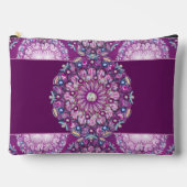 Pochette À Accessoires Cardinal rouge Rosace (Recto)