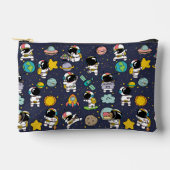 Pochette À Accessoires Caricature spatiale astronaute (Recto)