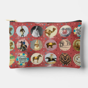 Pochette À Accessoires carnaval kitsch vintage d'animaux