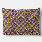 Pochette À Accessoires Carreau pourpre (Verso)