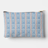 Pochette À Accessoires Carreaux bleus petits (Verso)