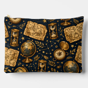 Pochette À Accessoires Carte céleste vintage et motif d'astronomie