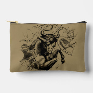 Pochette À Accessoires Carte de la constellation de Taurus par Hevelius c