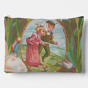 Pochette À Accessoires Carte de la Saint-Valentin rétro funky, Kate Green