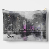 Pochette À Accessoires Carte postale Qatar Watercolor (Verso)