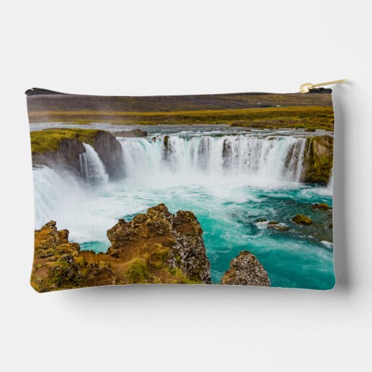 Pochette À Accessoires Cascade de Godafoss, Islande (Verso)