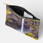 Pochette À Accessoires Cascade de Haifoss, Islande (Ouvrir)