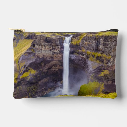 Pochette À Accessoires Cascade de Haifoss, Islande (Recto)