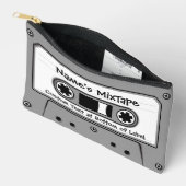 Pochette À Accessoires Cassette audio grise (Ouvrir)