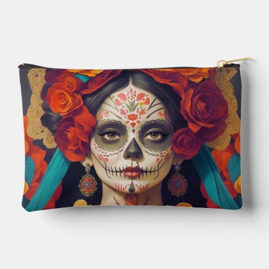 Pochette À Accessoires Catrina Day Of The Dead Small (Verso)