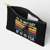 Pochette À Accessoires Ce N'Est Pas Gay S'Il S'Agit De TSA Security LGBTQ (Ouvrir)