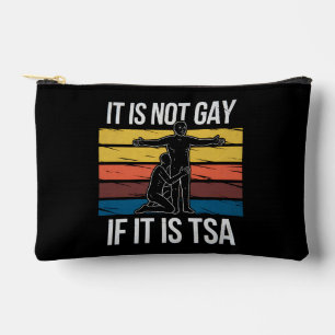 Pochette À Accessoires Ce N'Est Pas Gay S'Il S'Agit De TSA Security LGBTQ