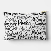 Pochette À Accessoires Célèbres villes du monde (Verso)