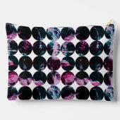 Pochette À Accessoires Cercles de grunge. (Verso)