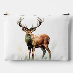 Pochette À Accessoires Cerf énorme à la ramure imposante 