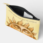 Pochette À Accessoires Certains jours ressemblent à du soleil (Ouvrir)