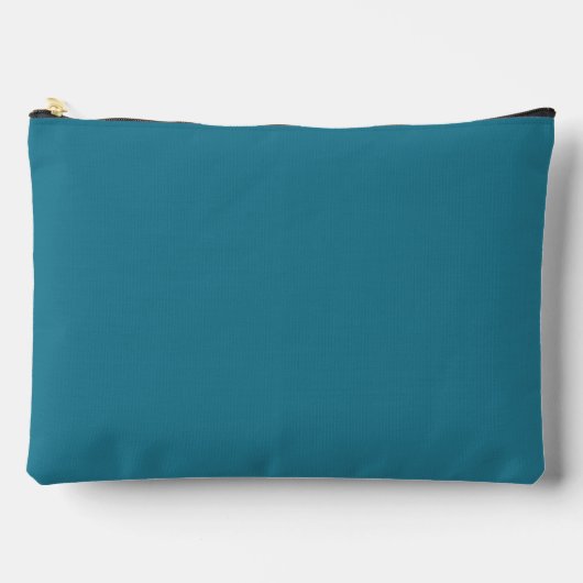 Pochette À Accessoires Cerulean (vert) couleur solide (Recto)