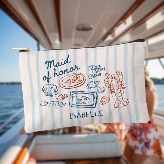 Pochette À Accessoires C'est une Bachelorette de fruits de mer Catch