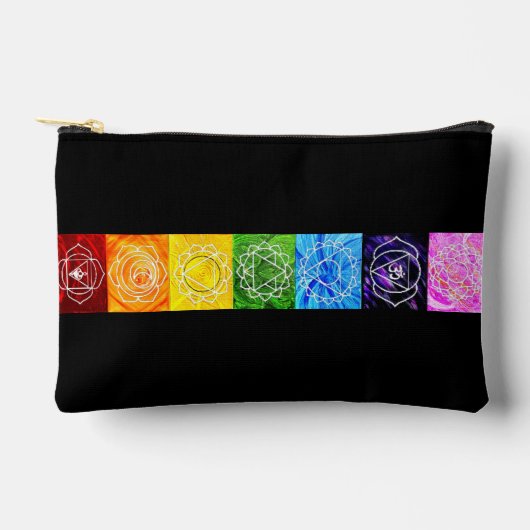 Pochette À Accessoires Chakras (Recto)