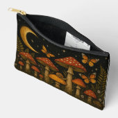 Pochette À Accessoires Champignons au clair de lune (Ouvrir)