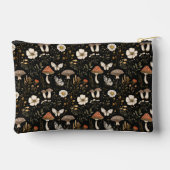 Pochette À Accessoires Champignons mignons et fleurs Motifs d'automne (Verso)