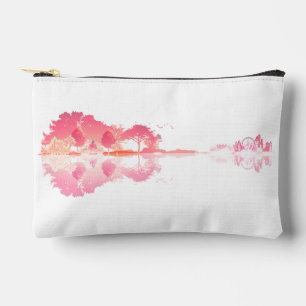Pochette À Accessoires Chanson de la nature : Art guitare du paysage fore