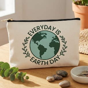 Pochette À Accessoires Chaque Jour Est Le Jour De La Terre - Amoureux De