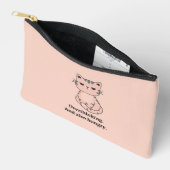Pochette À Accessoires Chat affamé (Ouvrir)