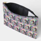 Pochette À Accessoires Chat Astronaute (Ouvrir)
