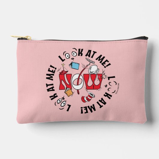 Pochette À Accessoires Chat dans le Casquette | Regarde-Moi ! Regarde-Moi (Recto)