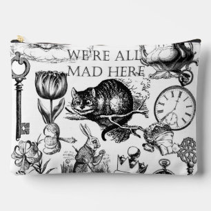 Pochette À Accessoires Chat de Cheshire classique alice au pays des merve
