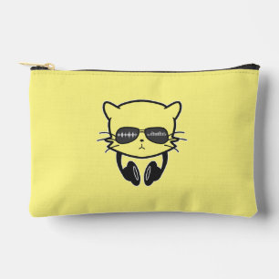 Pochette À Accessoires Chat de musique