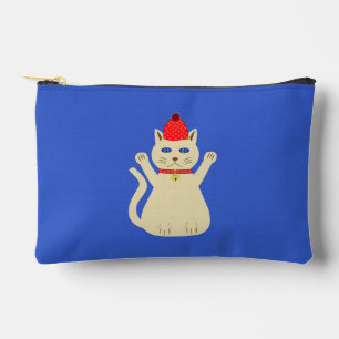 Pochette À Accessoires Chat de Noël mignon