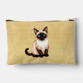 Pochette À Accessoires Chat de Siamese (Verso)