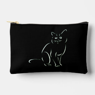 Pochette À Accessoires Chat Kitty Blanc