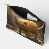 Pochette À Accessoires Chat monstre (Ouvrir)