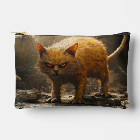 Pochette À Accessoires Chat monstre (Recto)