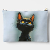 Pochette À Accessoires Chat noir enchanté (Verso)