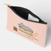 Pochette À Accessoires Chat réservé tout le week-end (Ouvrir)