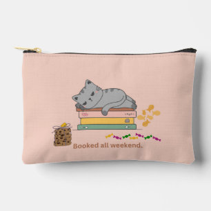 Pochette À Accessoires Chat réservé tout le week-end