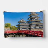 Pochette À Accessoires Château de Matsumoto et pont (Verso)